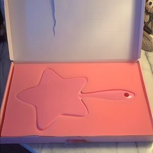 Jeffree Star pink star hand mirror